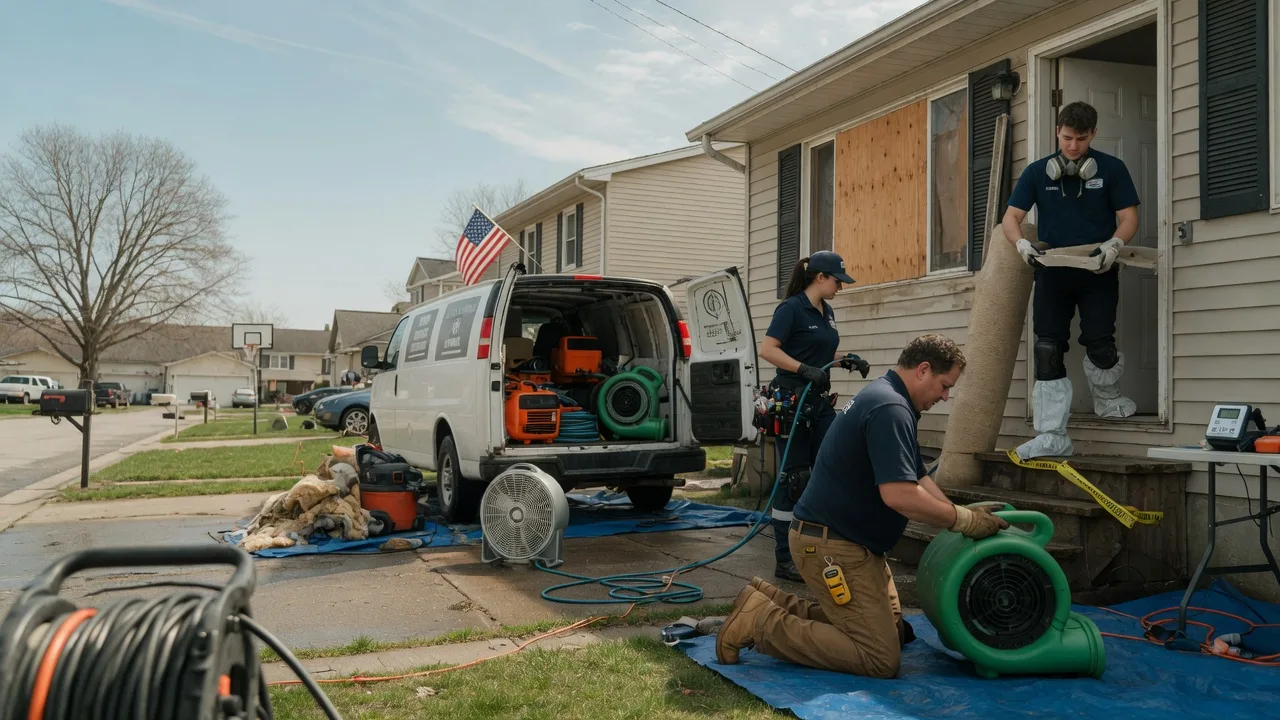 Water Damage Restoration in Rewey, WI near me